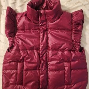 *New* Women's Burgundy Puffer Jacket